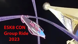 ESK8 Con 20223 Vegas Strip Ride 300+ Riders