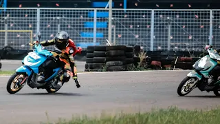 full RACE  EMAK vs LUCKY  #balap