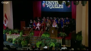 LIVE EVENT 4:30 PM June 15 2017 Convocation University of Guelph