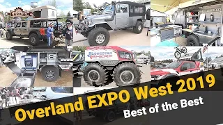 Overland Expo West 2019 - Best Vehicles, Jeeps, Trailers, Vans and Roof-top Tents