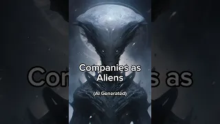 Ai Draws Companies as Aliens! #ai #aiart #midjourney #company #companies #alien #aliens