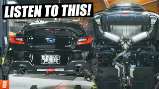 Building A 2022 Subaru BRZ - Part 3 (New Exhaust + MORE Carbon Fiber & Titanium Parts!)