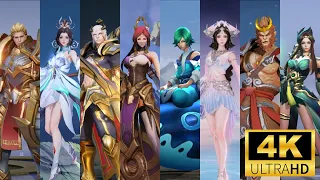 Honor of Kings All Characters and Costumes/Skins Animation S33