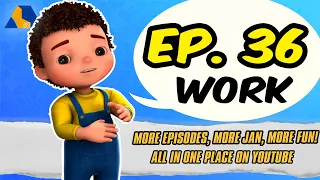 Jan Cartoon in Urdu || Work || Official Cartoon Remastered || S01 E36