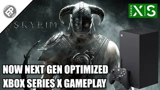 Skyrim: Next Gen Update - Xbox Series X Gameplay (60fps)