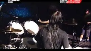 metallica - enter sandman with slipknot s joey jordison.mpeg