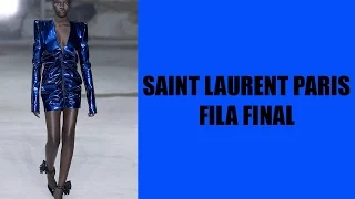 Saint Laurent Paris - outono-inverno 2017/18 - Lilian Pacce