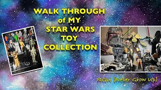 My Star Wars Toy Collection Walk Through