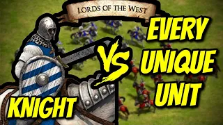 KNIGHT vs EVERY UNIQUE UNIT | AoE II: Definitive Edition