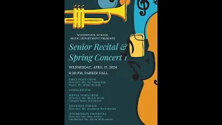 Senior Recital Spring Concert 1 (2024)