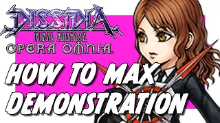 DFFOO HOW TO MAX CHARACTERS PART 2! DEMONSTRATING WITH A BRAND NEW CHARACTER!!! ALL STEPS SHOWN!