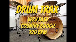Drum Trax Very Fast Country Boogie 120 BPM