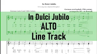 In dulci jubilo Rehearsal Alto