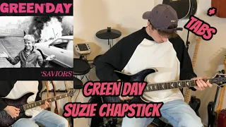 SUZIE CHAPSTICK - GREEN DAY  (Guitar Cover + TABS In Description)