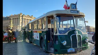 Autobus Somua OP5/3 | Traversée hivernale de Paris 2023