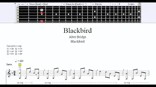 Alter Bridge - Blackbird (Guitar Tab)