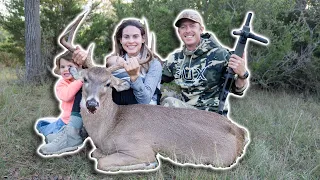 FAMILY DEER HUNTING | Her First Buck Ever!
