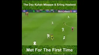 THE DAY MBAPPE & ERLING HAALAND MET FOR THE FIRST TIME😉