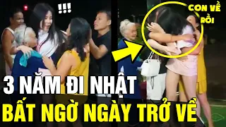 Bất ngờ 'TRỞ VỀ NHÀ' sau 3 năm đi nhật, cô gái khiến 'GIA ĐÌNH' vỡ òa trong cảm xúc | Động Tiin