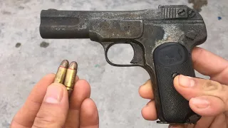 FN Browning M1900 Restoration (with fire test)gun restoration