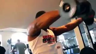 Ray Lewis Intense Gym Workout