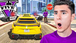 TAXI de $1 vs TAXI de $1,000,000 en GTA 5! 🚖