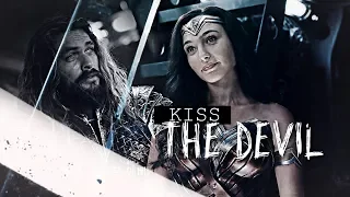 ✘ THE AQUAMAN + WONDER WOMAN // KISS THE DEVIL