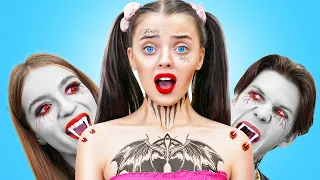 ¡Estudio de Tatuajes de Vampiros! ¿Quién Saldrá con la Belleza de la Escuela?