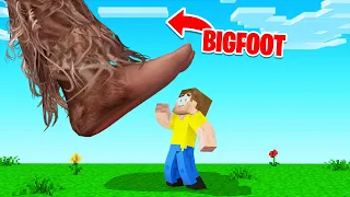 FINDING BIGFOOT In Minecraft!