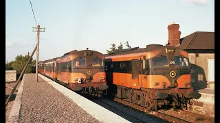 Irish Rail Dublin Suburban Scenes -  1980s