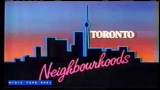 Toronto Neighbourhoods "Chinatown with Valerie Mah" - CBC TV - 1984