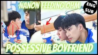 [OhmNanon] Flirting Moments During Dairy Queen TH / Possessive Boyfriend
