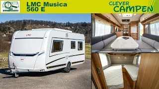 LMC Musica 560 E - Vier Schlafplätze dank optionalem Aufstelldach. | Review/Test - Clever Campen