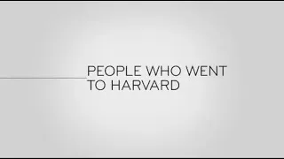 Last Week Tonight - And Now This: People Who Went to Harvard