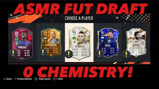 (ASMR) Can I Win A Draft With 0 Chemistry? FIFA 23 FUT Draft Challenge | Controller Sounds