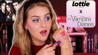 the NEW *Lottie London x VAMPIRE DIARIES* Makeup Collection is a disaster...