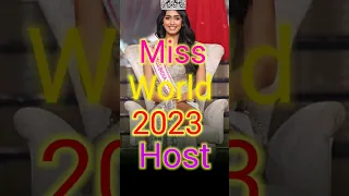 Beauty pageants| Sini Shetty Miss world 2023 host held in india 🇮🇳