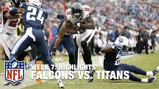 Falcons vs. Titans | Week 7 Highlights | NFL