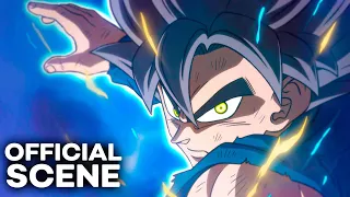 THIS IS CINEMA!!! Goku uses new transformation and SCARES Whis with his new POWER!