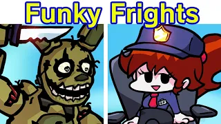 Friday Night Funkin' VS Springtrap | Funky Frights WEEK 1 DEMO + Security GF (FNAF 3) (FNF Mod)