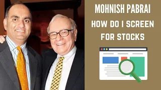 How Do I Screen For Stocks - Mohnish Pabrai