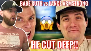 [Industry Ghostwriter] Reacts to: Babe Ruth vs Lance Armstrong. Epic Rap Battles of History- OH NOO