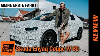 Skoda Enyaq Coupe iV 80 (2022) im Test! Besser als VW ID.5? Fahrbericht | Review | Reichweite |Preis