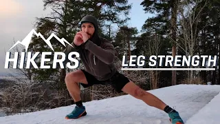 Get True Hiking Leg Strength (Follow Along Routine)