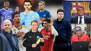 POCH EXPLAINS, ARTETA APPEALS TO CHELSEA, MADRID SENDS MESSAGE TO, BARCA MAKES DECISION ON..AND..