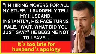 When Wife Decided to Move Out: The Moment That Left Husband Speechless and Pale.