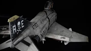 ACADEMY F-4J Phantom II “VF84 Jolly Rogers” 1/48 scale FULL VIDEO BUILD