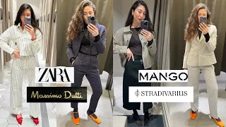 Шопінг Влог : Костюми | Жакети | Штани | Сумки | Massimo Dutti | Zara | Mango | Stradivarius