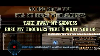 Have a told you lately Van Morrison Karaoke