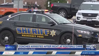 Coaches arrested after gun drawn at youth football game